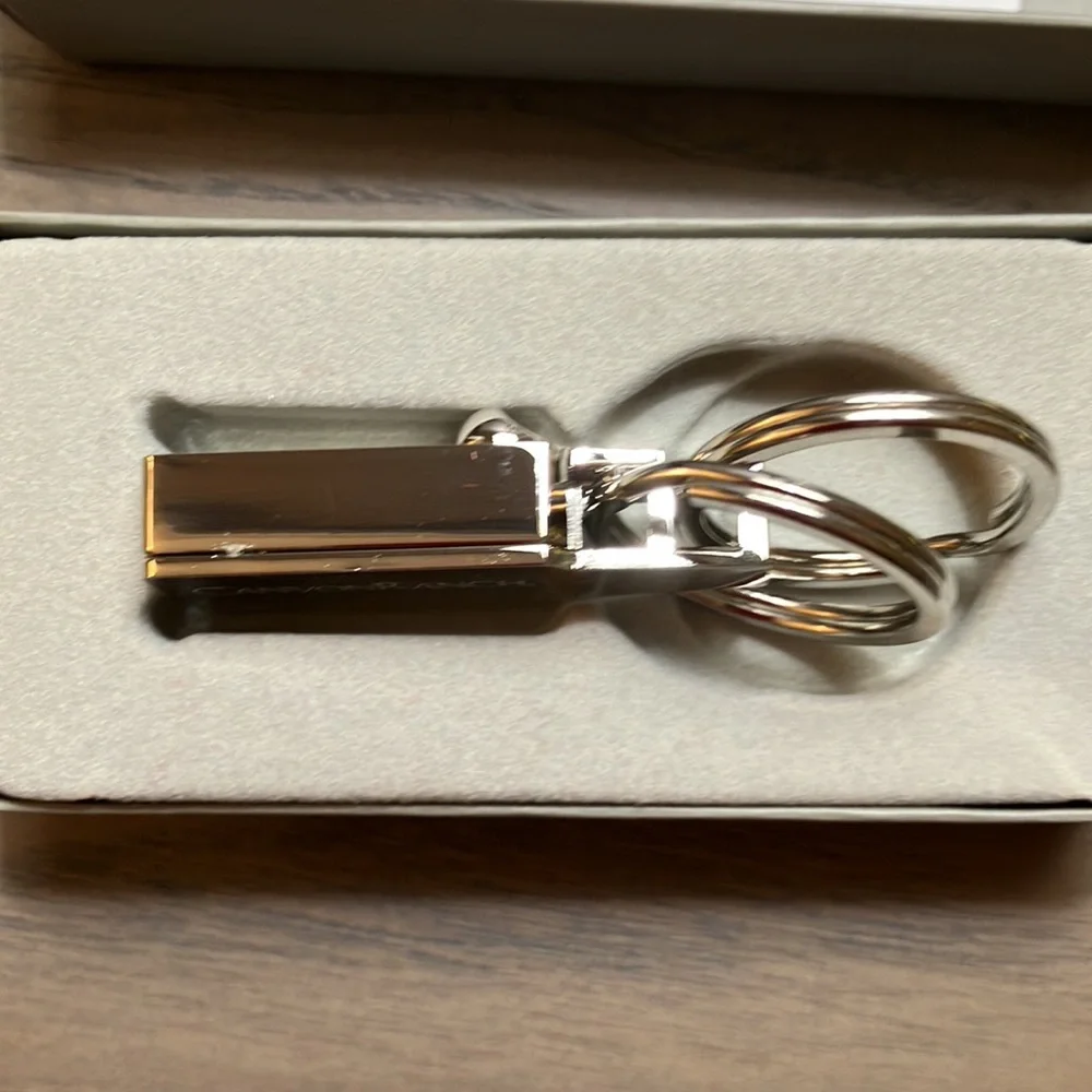 Canyon Ranch Silvertone Keychain, NWOT - Picture 3 of 4